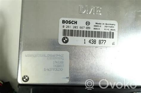 0261203667 BMW Z3 E36 Engine Control Unit Module ECU 148 47 RRR