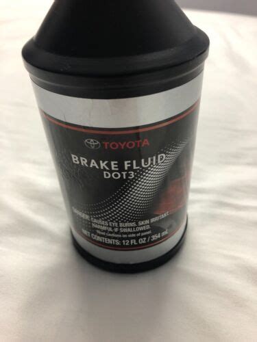 Genuine Dot Brake Fluid Fl Oz Bf For Lexus And Toyota Ebay