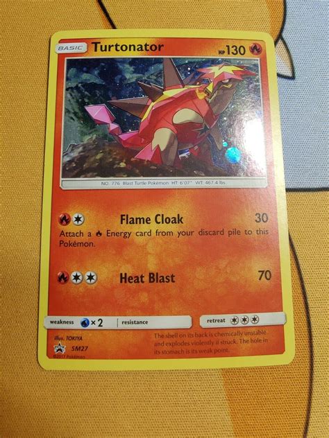 Turtonator Holo PL Black Star Promo SM27 Pokemon Values MAVIN