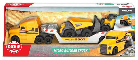 Dickie Toys Constructor Volvo Micro Builder Szt Zestaw