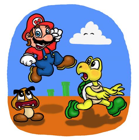 Old Fanart: Mario Himself | Mario Amino