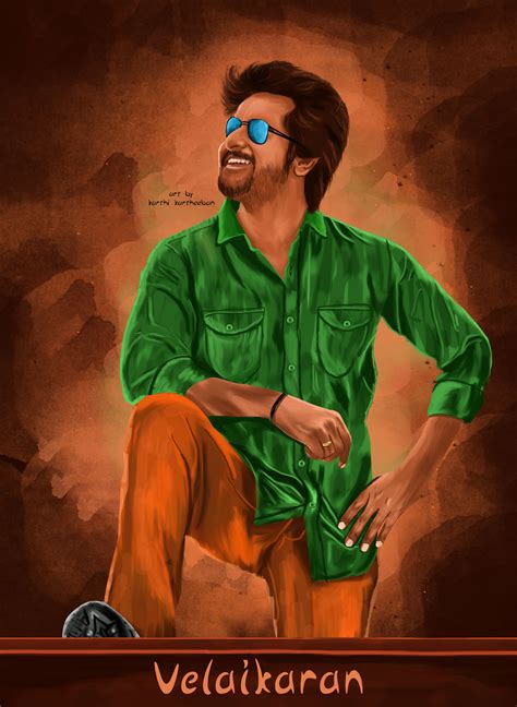 Sivakarthikeyan Digital Painting On Behance