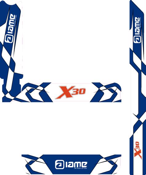 Iame X30 Replica Iame X30 Radiator Stickers Jakedesigns Graphics