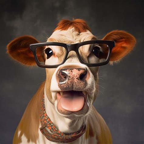 Cow Glasses Pi Creative Art Online Art Art Online Art Gallery Interior Designers And