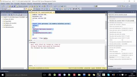 Crear Base De Datos En Sql Server 2014 Youtube