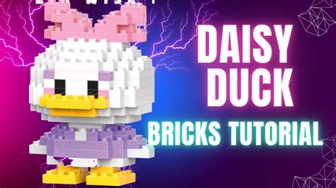 Daisy Duck Lego Mini Bricks Tutorial Bahasa Youtube