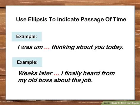 3 Ways To Use An Ellipsis Wikihow