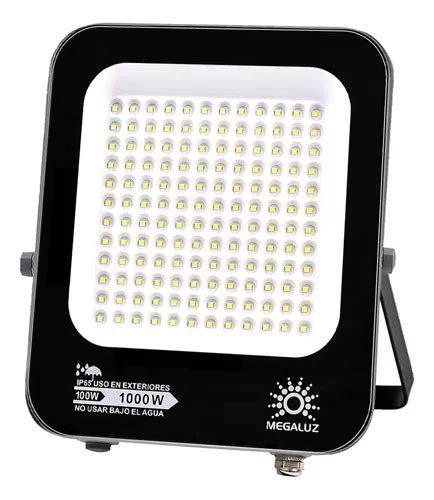 Reflector Led W W Para Exterior Lm Megaluz R Env O Gratis