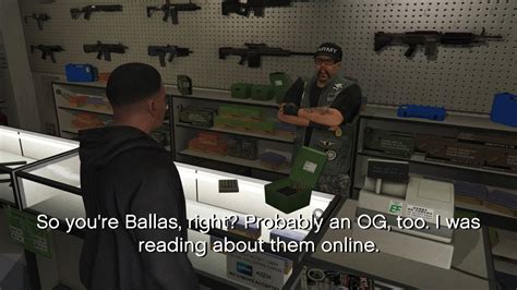 Gta 5 Franklin And Ammu Nation Guy Hidden Conversations After The