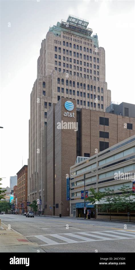 Atandt Huron Road Building Aka Ohio Bell Building Was Briefly Cleveland