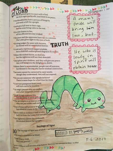 An Open Book With The Words Truth On It And A Drawing Of A Green