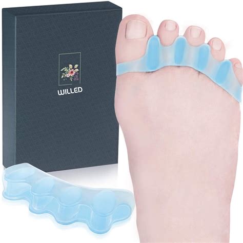 Willed Gel Toe Separator Bunion Corrector For Women And Men Toe