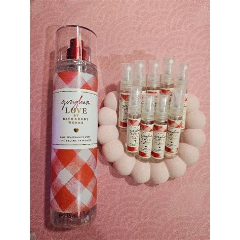 BBW Minis Gingham Love Ml Bath And Body Works Shopee Philippines