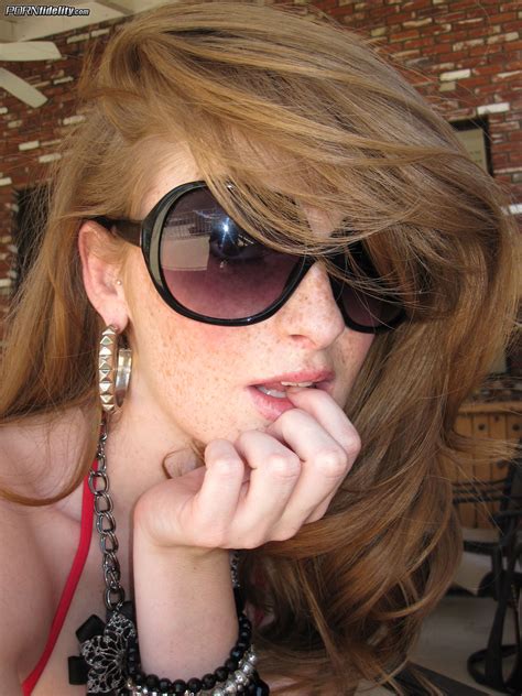 Freckled Ginger Faye Reagan Gets Undressed To Show Her Nice Medium Tits CoedCherry