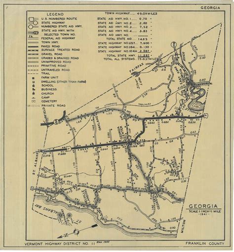 Vtransmaps Vermont Gov Maps Townmapseries Franklin Co Georgia