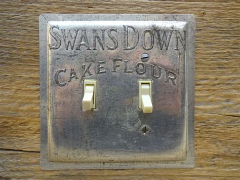 Switch Plates And Outlet Covers Made From Old Tin Cans Tin Can Sally