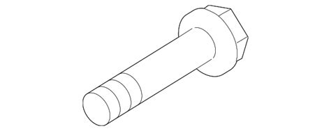 2006-2024 Kia Lower Control Arm Mount Bolt 55447-2G000 | TascaParts.com