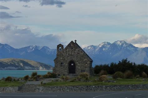 Church of the Good Shepherd, Lake Tekapo Stock Image - Image of outside, mountains: 137430739