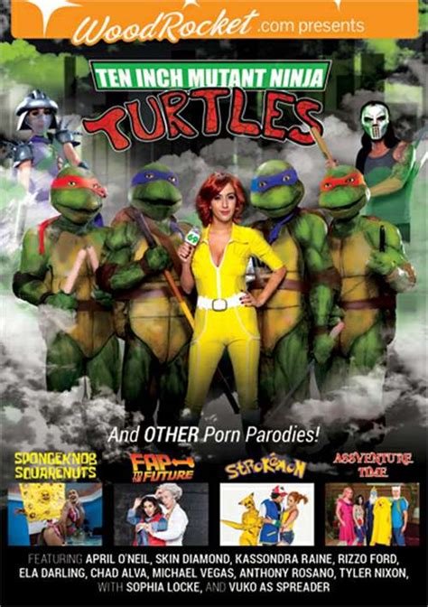 Wood Rocket S Ten Inch Mutant Ninja Turtles Spoof Comes To Dvd Official Blog Of Adult Empire