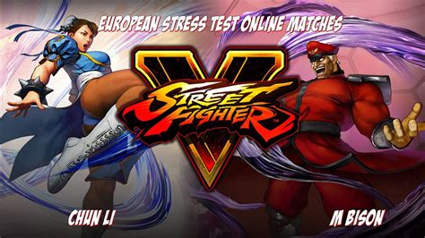 Street Fighter V High Level Online Battles Chun Li Vs M Bison 2 Sfv