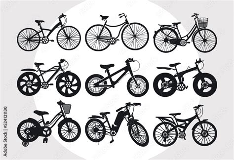 Vecteur Stock Cycle SVG Bundles Bicycle Svg Bike Svg Cycling Svg