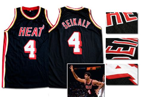 Rony Seikaly Miami Heat Throwback Jersey (XL & New) | #114146158