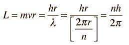 Derive the Bohrâ??s quantisation condition... - UrbanPro