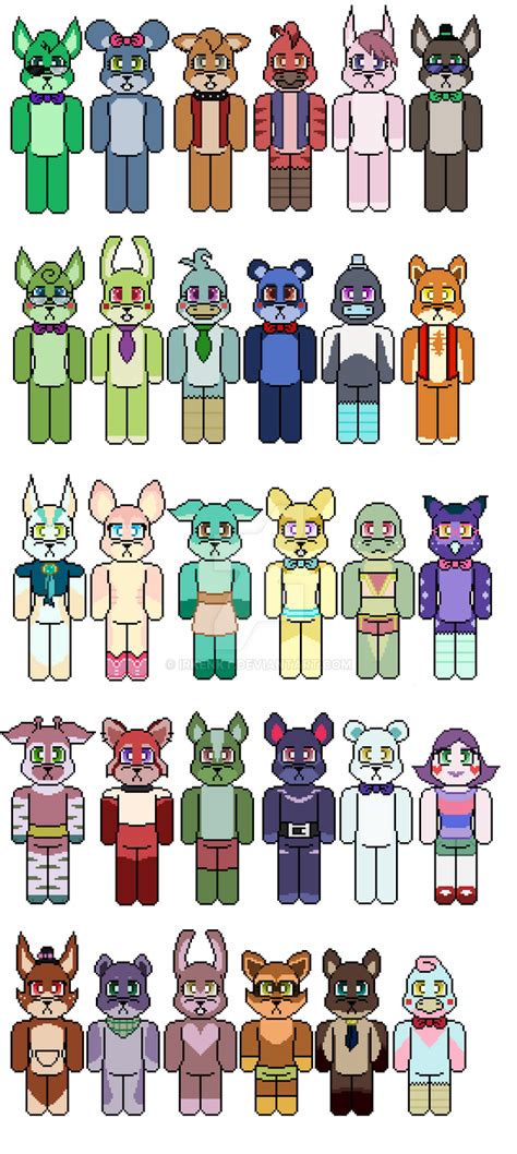 All Fnaf Ocs By Irkenkt On Deviantart