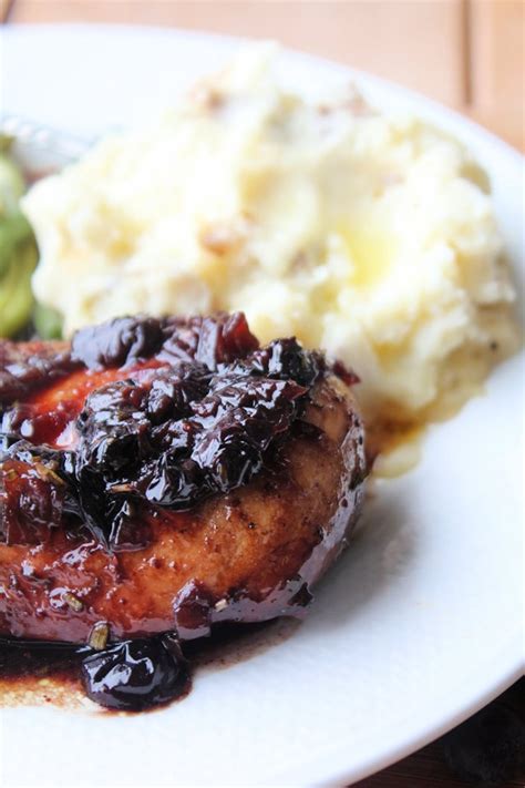 Balsamic Blueberry Chicken Recipe Melissa Kaylene