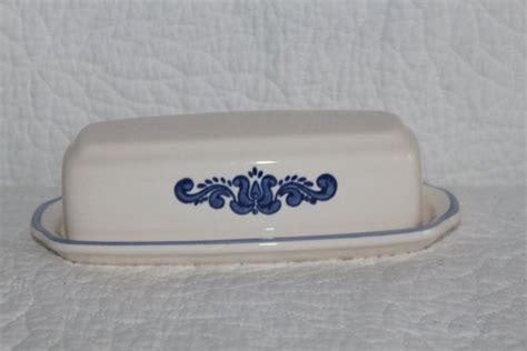 Pfaltzgraff Yorktowne Butter Dish Made In Usa