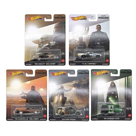 Set Hot Wheels Star Wars The Mandalorian Mini Hunts