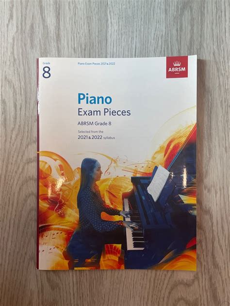 Abrsm Piano Grade 8 2021 2022 Syllabus 興趣及遊戲 書本 And 文具 書本及雜誌 補充練習