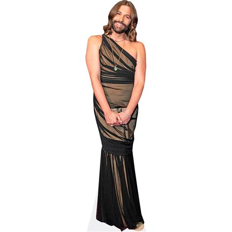 Jonathan Van Ness (Black Dress) Cardboard Cutout - Celebrity Cutouts