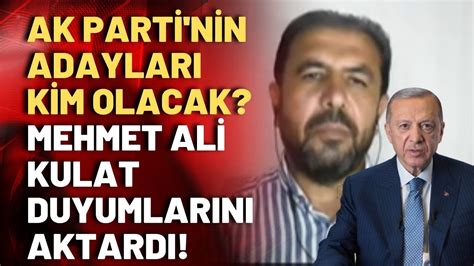 Ktidar Kulislerinde Neler Oluyor Mehmet Ali Kulat Erdo An K Rt