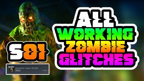 BO6 Zombie Glitches ALL WORKING ZOMBIE AFTER PATCH GLITCHES SEASON 1