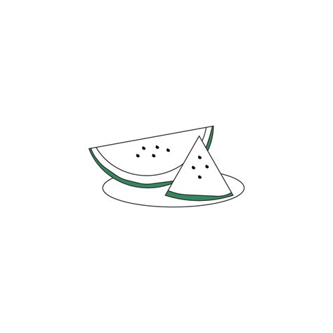 watermelon icon vector logo illustration 13319356 Vector Art at Vecteezy