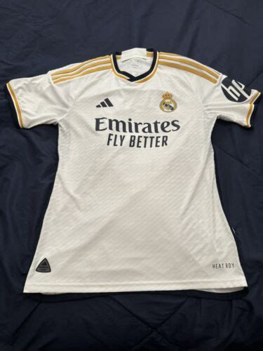 Vini Jr Real Madrid Home Adidas Heat Rdy Authentic Soccer Jersey