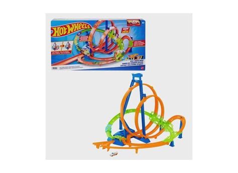 Pista Hot Wheels Carrinho Choques Picos Action Mattel Em Promo O No Buscap