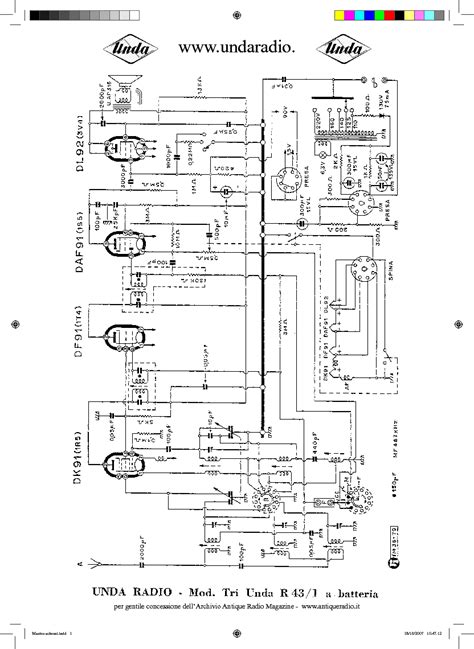 Unda Radio Trii Unda 43 1 Batterie Service Manual Download Schematics