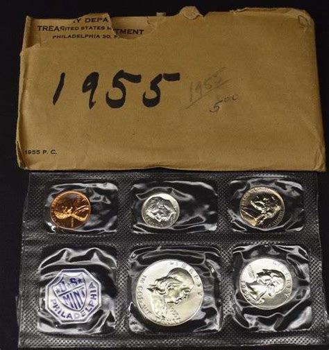 1955 Ben Franklin Proof Set Bhd Auctions