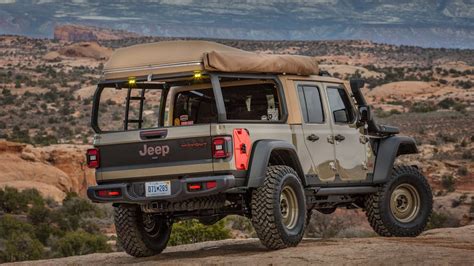 Custom Jeep Gladiator Wayout By Mopar Goes Offroad At The Rd Annual