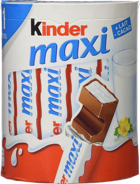 Kinder Maxi 11 Barres Amazon Fr Epicerie