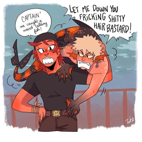 Mermaid Bakugo On Tumblr