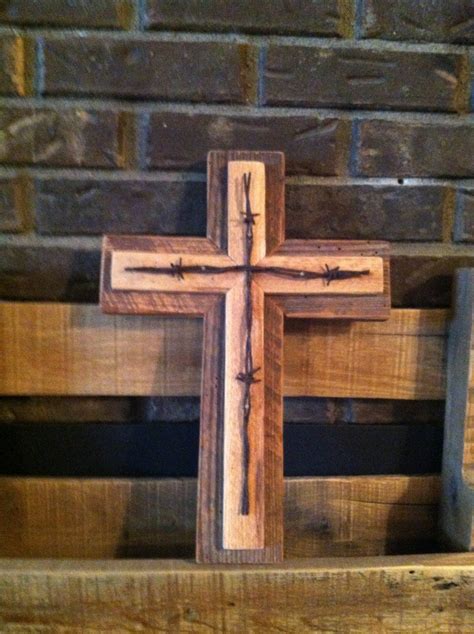 Custom Handmade Barn Wood And Pallet Rustic Cross Etsy Rustic Wood Cross Wood Crosses Diy