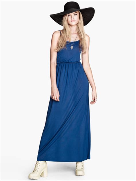 Сарафан H&M 07-0212629-012 S Синий (СА2000001516522) – в интернет ...