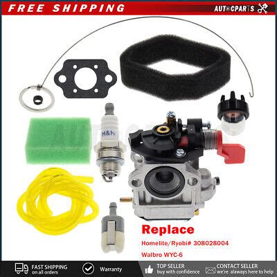 Carburetor Kit For Walbro Wyc Homelite Ut Ut Ut