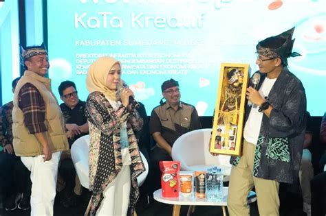 Di Hadapan Sandiaga Uno Herman Bakal Jadikan Sumedang World Class