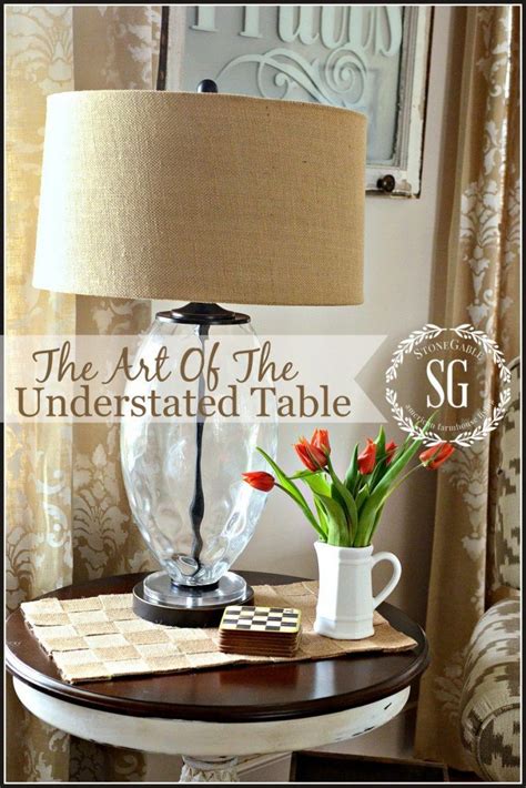 How To Style An End Table Like A Pro Stonegable Living Room End Table