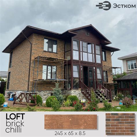 ТЕРМОПАНЕЛИ / ОБЛИЦОВКА / ФАСАД | Фасад дома представлен в цвете Loft ...