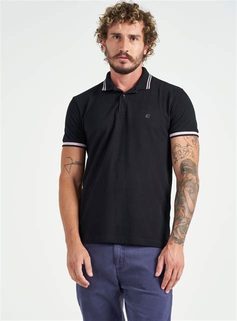 Camisa Gola Polo Bordado Colcci